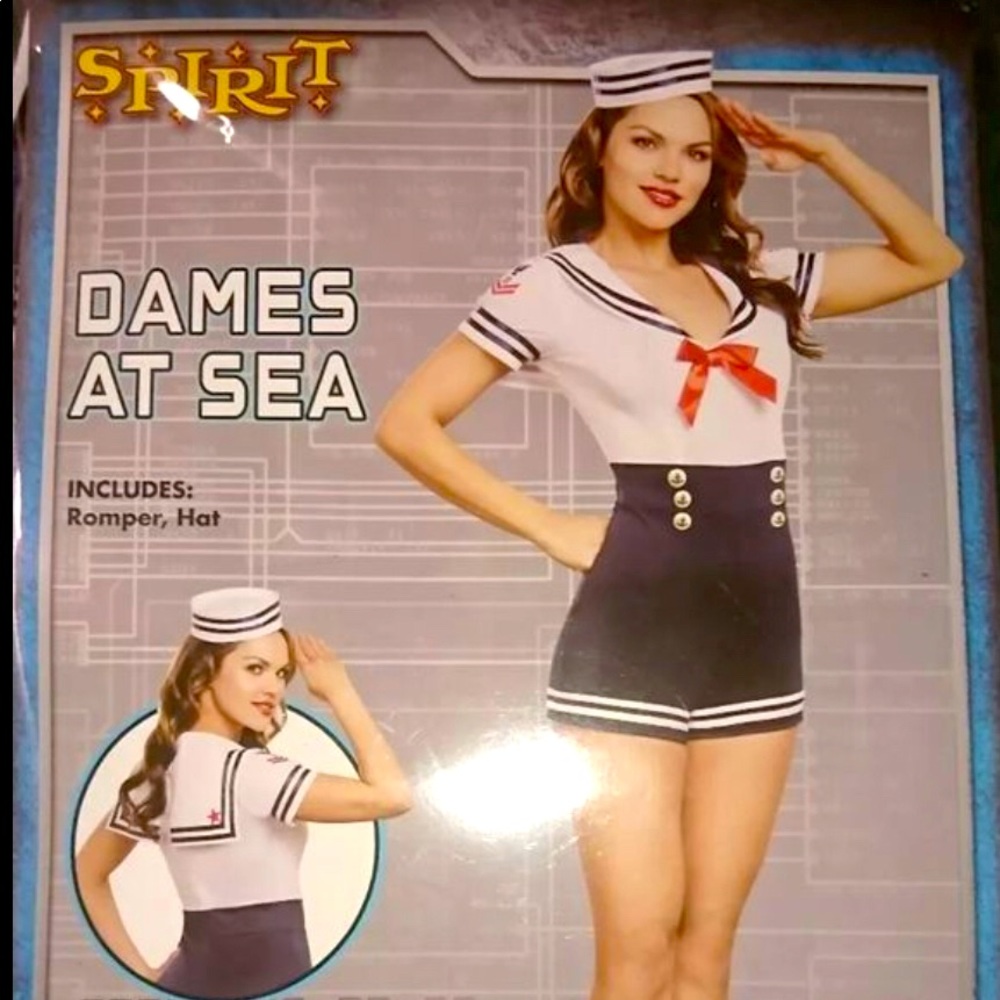 Adult “Dames At Sea” Halloween Costume